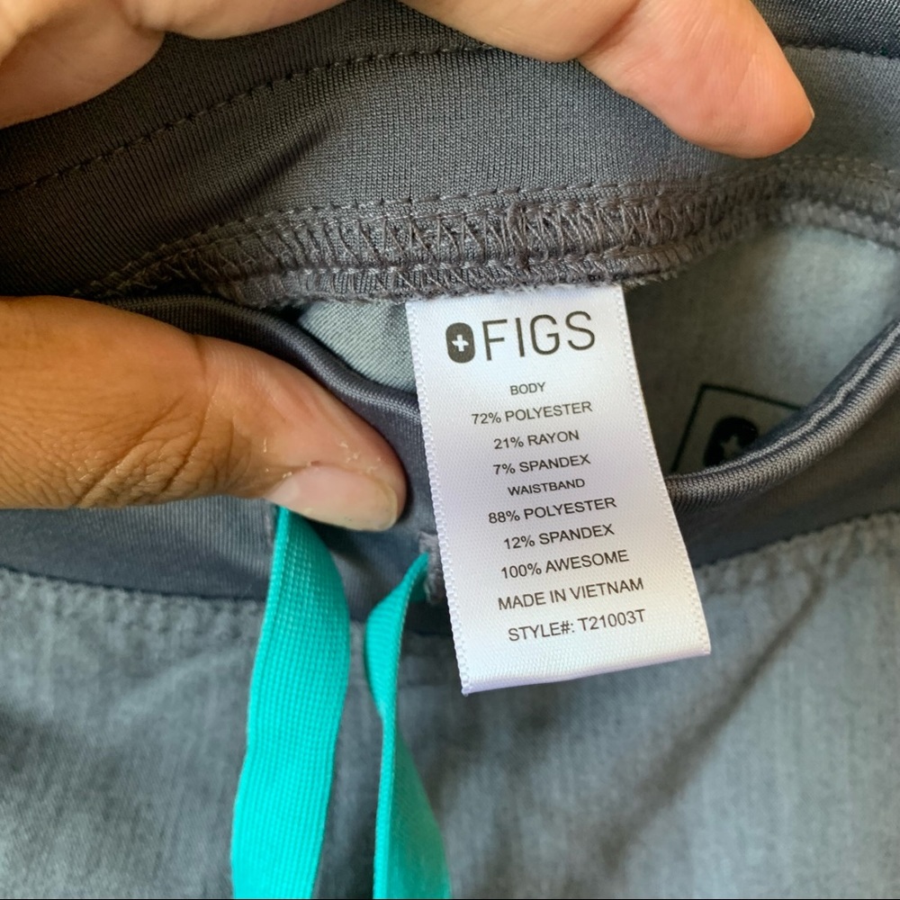 Figs Technical Collection Grey Pants - image 5